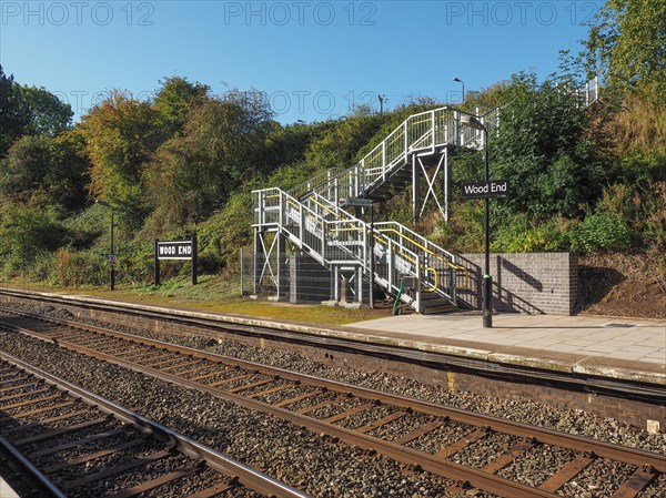 Wood End station in Tanworth in Arden