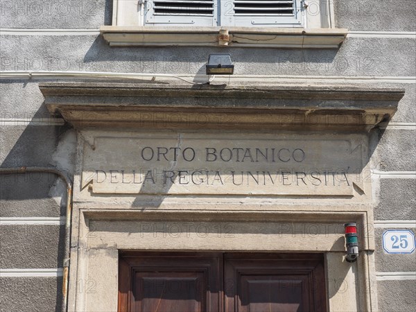 Botanical Gardens in Turin