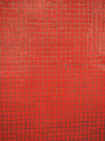 Red mosaic texture