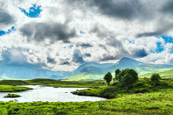 View of Rannoch Moor