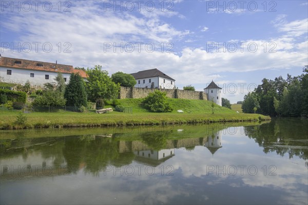 Pond at the defence village