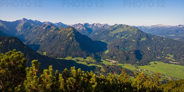 Panorama from Schattenberg