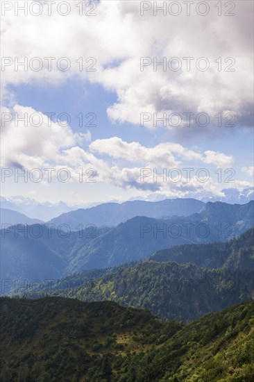 Chiemgau mountains near Traunstein