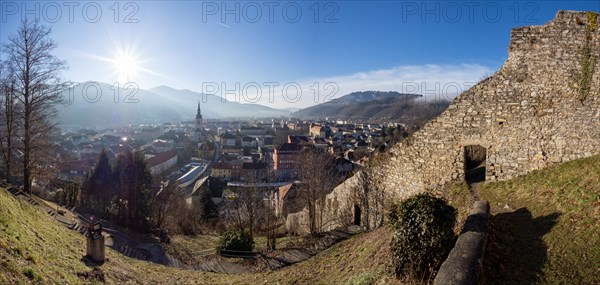 View of the town from the Schlossberg