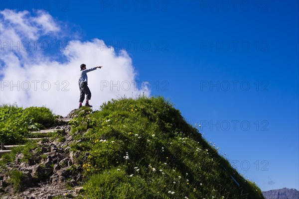 Hiking trail from Fellhorn