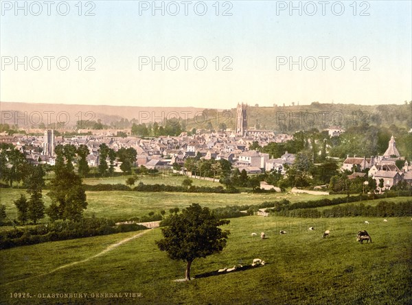 General view of Glastonbury