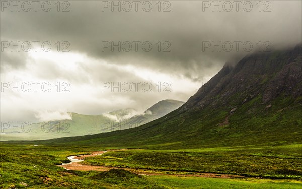 View of Mountains from Glencoe Road