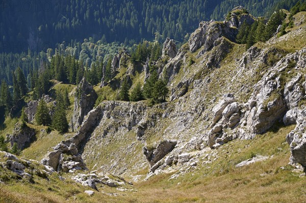 Mountain landscape near Grosse Klammspitze