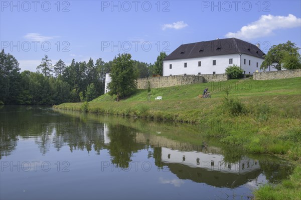 Pond at the defence village