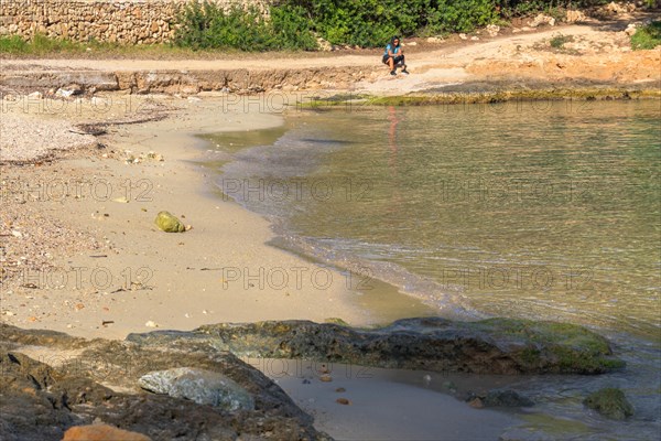 Typical mallorquin beach shore