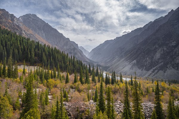 View of the Ala Archa valley