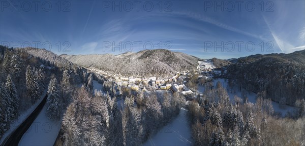 Aerial view of Gutenstein