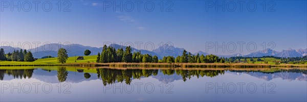 Panorama at Schmutterweiher