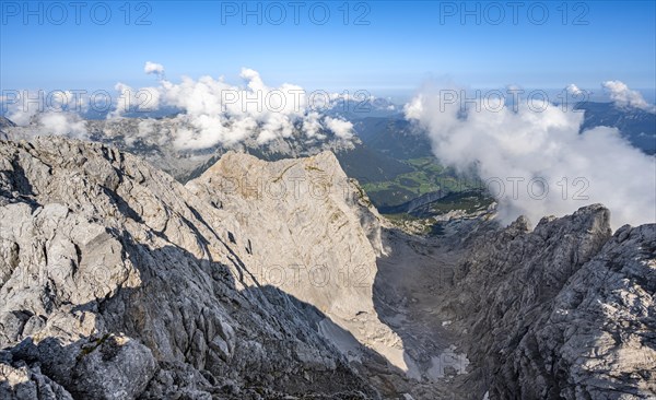 View from the summit of the Hochkalter