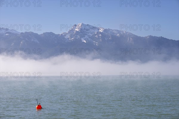 Morning atmosphere at the Forggensee