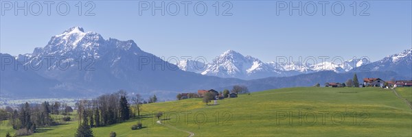 Alpine foothills near Rosshaupten