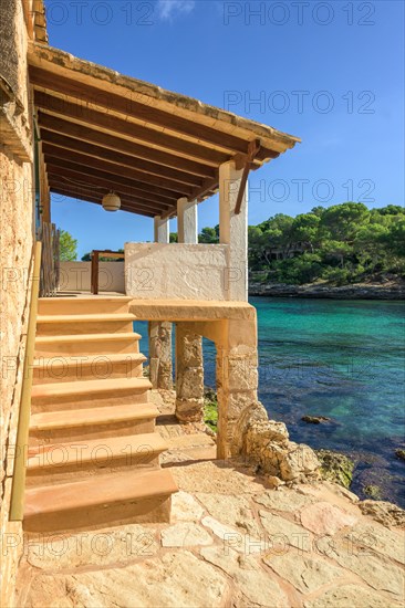 Typical fishermen's hut in mallorca