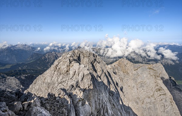 View from the summit of the Hochkalter