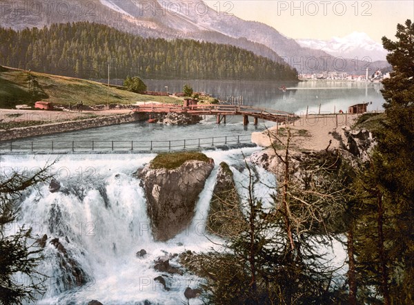 View over the upper Engadine