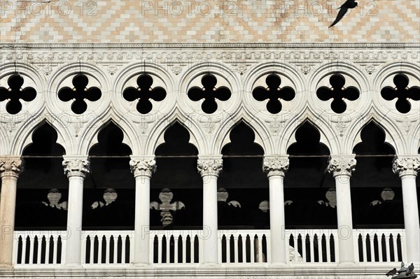 Gothic facade of the Palazzo Ducale