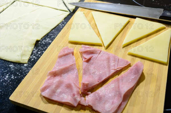 Preparation of croissants