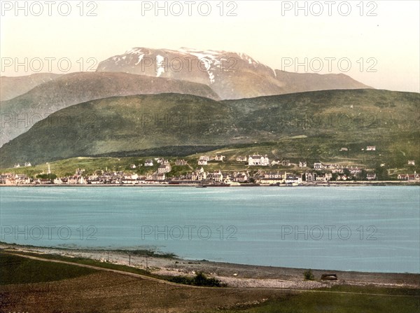 Fort William and the mountain Ben Nevis