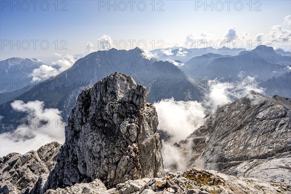 View from the summit of the Hochkalter