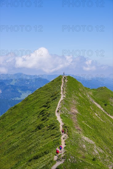 Hiking trail from Fellhorn