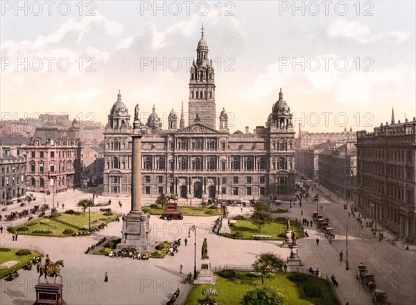 George Square and City Chambers