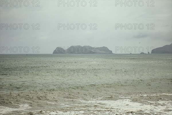 View of the islands of San Lorenzo and El Fronton from La Punta