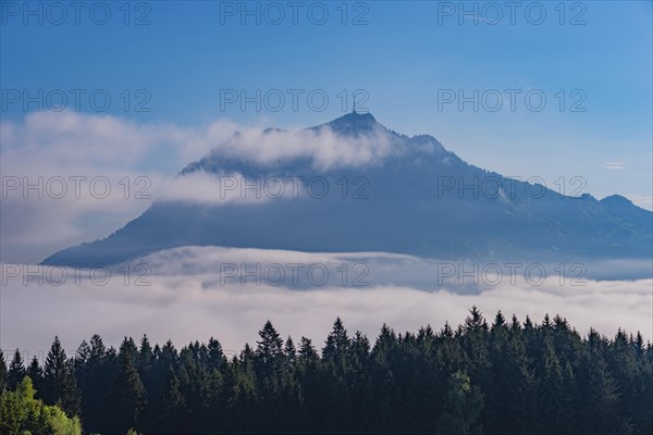 View from the Wittelsbacher Hoehe to the Gruenten