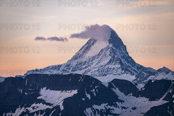 Schreckhorn in the morning light