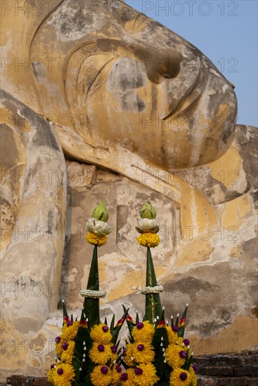 Reclining Buddha statue