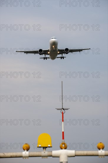 Landing passenger aircraft