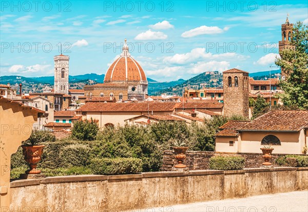 Santa Maria Del Fiore. Panorama. Italy