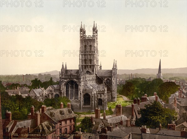 Gloucester Cathedral Church of The Holy and Indivisible Trinity in the city of Gloucester is one of the most important church buildings in England