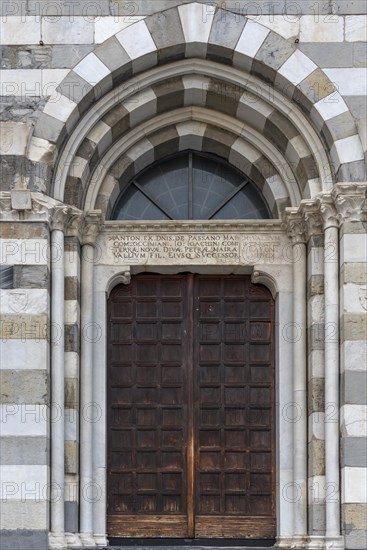 Entrance portal of San Stefano