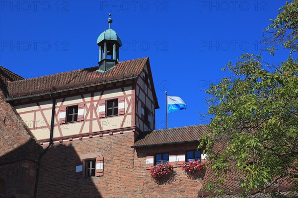 In the historic centre of Nuremberg