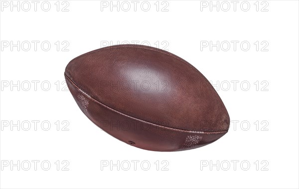Image of an American football ball. Sports concept.