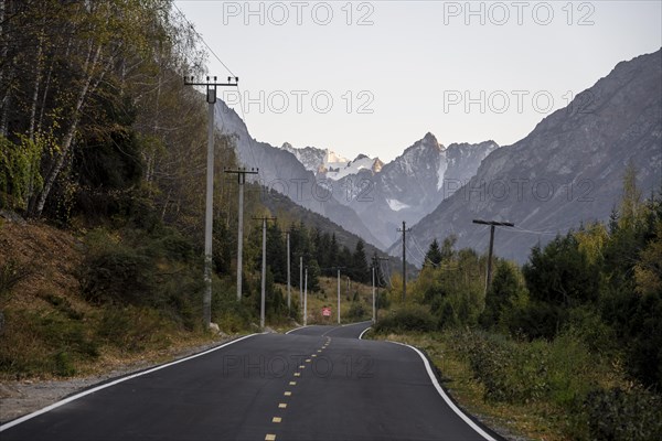 Road in the Ala Archa valley