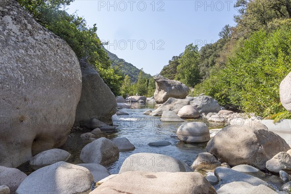 Idyllic water landscape on the River Porto