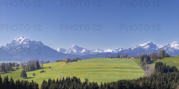 Alpine foothills near Rosshaupten