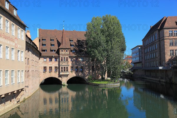 In the historic centre of Nuremberg