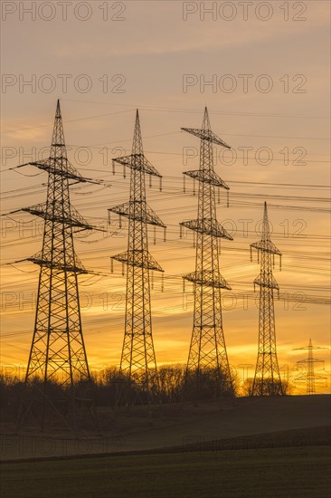 High-voltage pylons