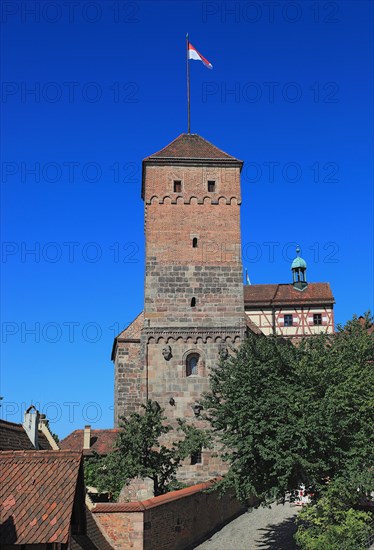 In the old town centre of Nuremberg