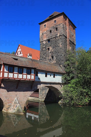 In the historic city centre of Nuremberg