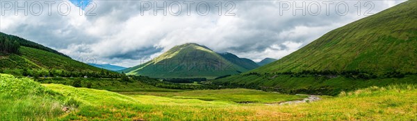 Panorama of Mountains