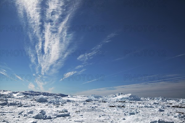Ice fjord near llulissat