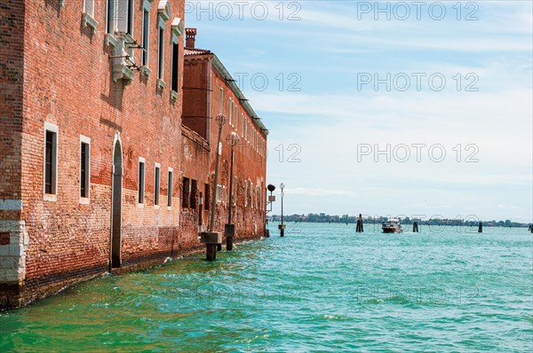 View of santa maria della salute. Italy