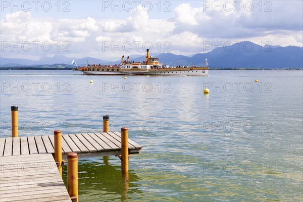 Excursion boat Ludwig Fessler on Lake Chiemsee